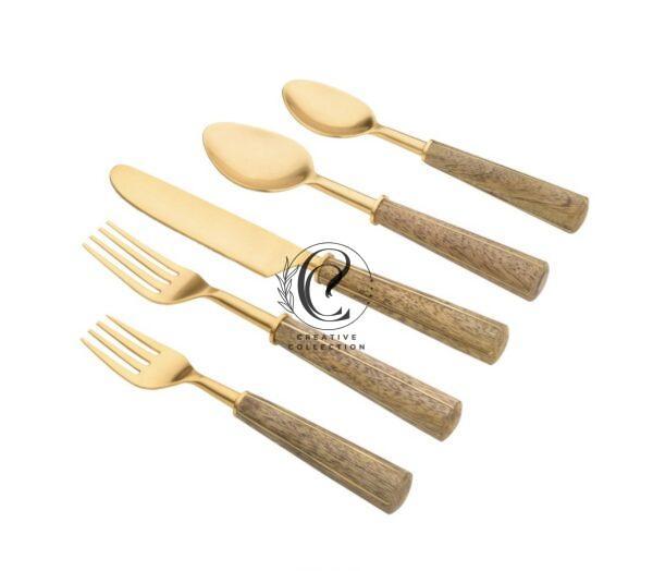 Brass Cutlery Set
