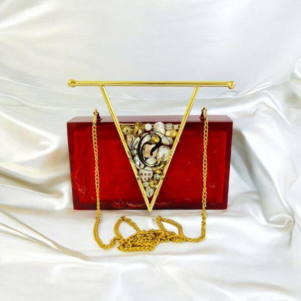 Brouch Rasin Handbag