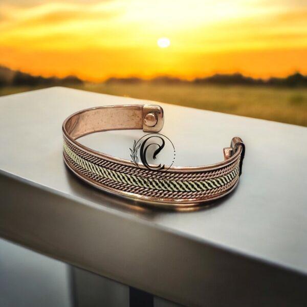 Copper Design Bracelet