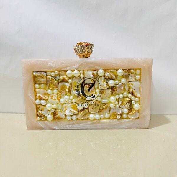 Resin Clutch Bag